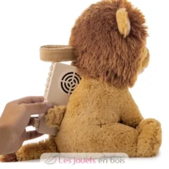 Peluche musicale Louis le lion avec détecteur de pleurs - Cloud b
