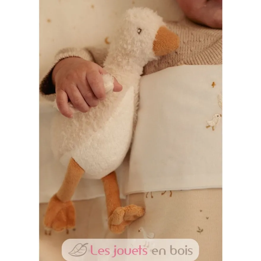 Peluche oie Little Goose 17 cm - Little Dutch