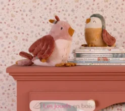 Peluche Oiseau Flowers Butterflies - Little Dutch