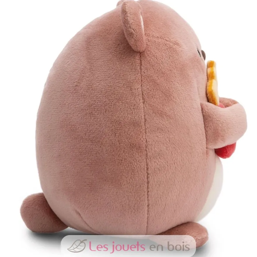 Peluche Ours Nomo 27 cm avec des frites - Nici
