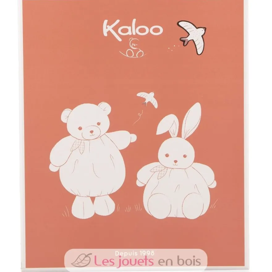 Peluche Ours Patapouf bleu 17 cm - Kaloo