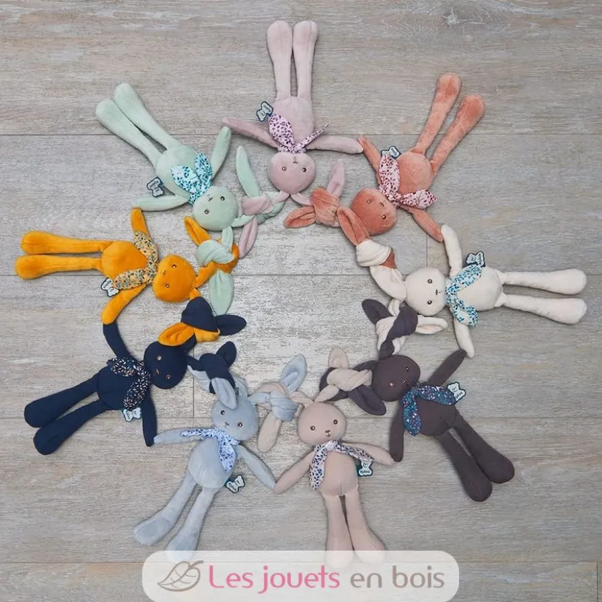 Peluche pantin lapin crème 25 cm - Kaloo