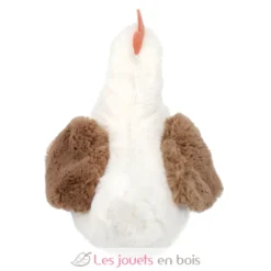 Peluche poule Pioupiou maman et son bébé blanc - Les Déglingos