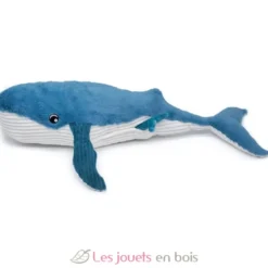 Peluche Ptipotos Baleine maman bébé bleue - Les Déglingos