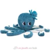 Peluche Ptipotos Pieuvre bleu Filou - bleu - Les Déglingos