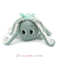 Peluche Ptipotos Pieuvre mint Filou - vert menthe - Les Déglingos