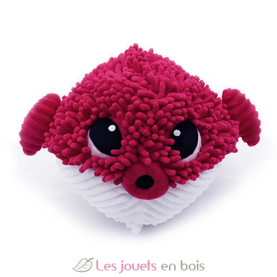 Peluche Ptipotos Poisson globe et son bébé rouge - Les Déglingos