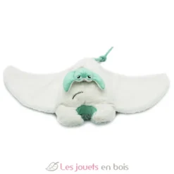 Peluche Ptipotos Raie manta et son bébé menthe - Les Déglingos