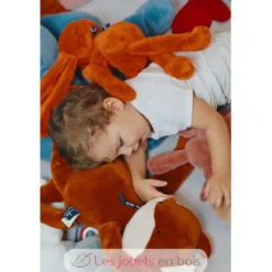 Peluche Renard Méloé fauve 56 cm - Maïlou Tradition