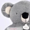 Peluche respirante Koala gris - Respi'rêves - Doudou et Compagnie