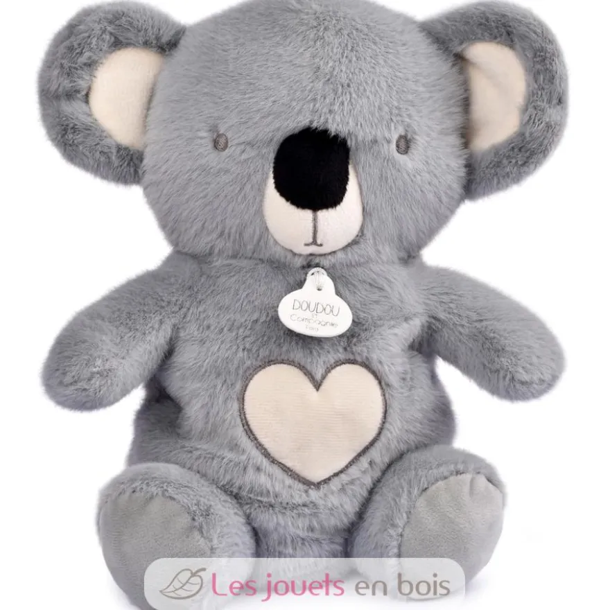 Peluche respirante Koala gris - Respi'rêves - Doudou et Compagnie