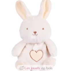 Peluche respirante Lapin blanc - Respi'rêves - Doudou et Compagnie