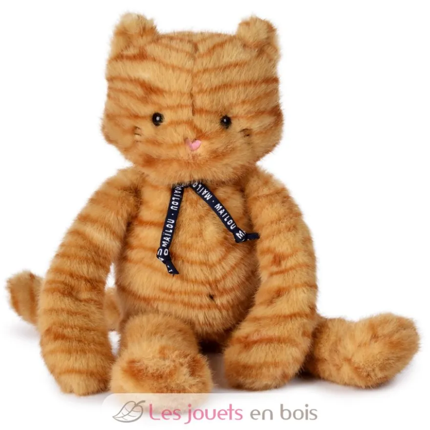 Peluche Rooxy Chat Méloé 37 cm - Maïlou Tradition