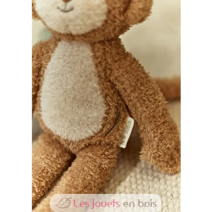 Peluche Singe 30 cm marron - Safari Friends - Little Dutch
