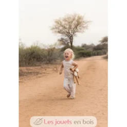 Peluche Singe 30 cm marron - Safari Friends - Little Dutch
