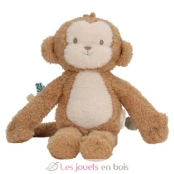 Peluche Singe 30 cm marron - Safari Friends - Little Dutch