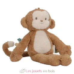 Peluche Singe 30 cm marron - Safari Friends - Little Dutch