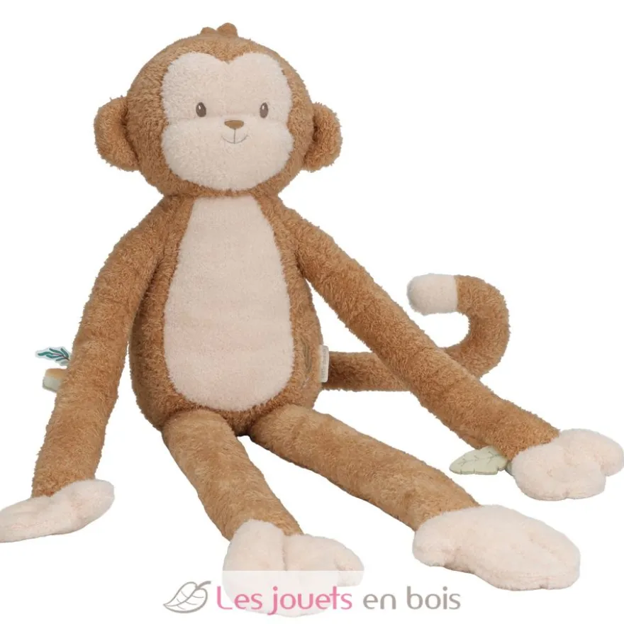 Peluche Singe marron XL - Safari Friends - Little Dutch