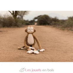 Peluche Singe marron XL - Safari Friends - Little Dutch