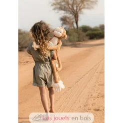 Peluche Singe marron XL - Safari Friends - Little Dutch