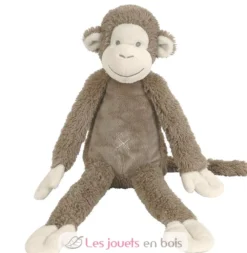 Peluche Singe Mickey 32cm marron argile - Happy Horse
