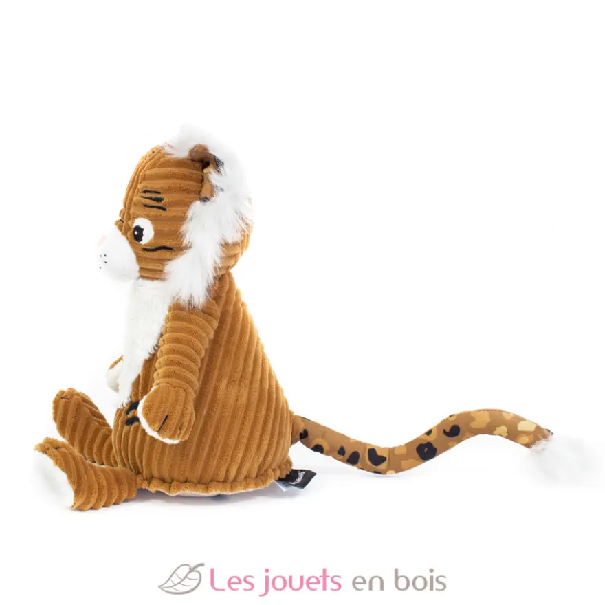 Peluche Spéculos tigre marron Déglingos