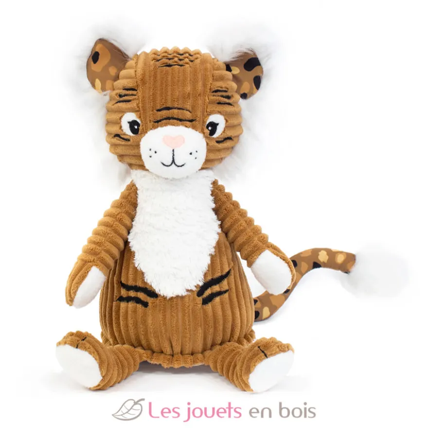 Peluche Spéculos tigre marron Déglingos