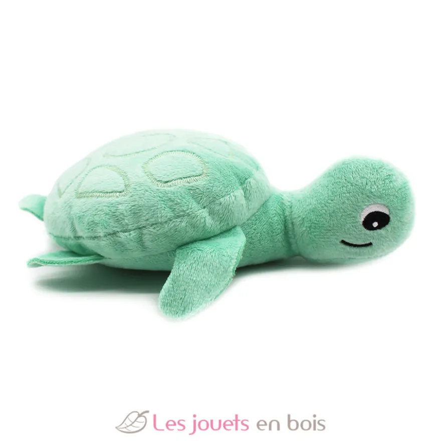 Peluche tortue géante maman et son bébé menthe - Les Déglingos
