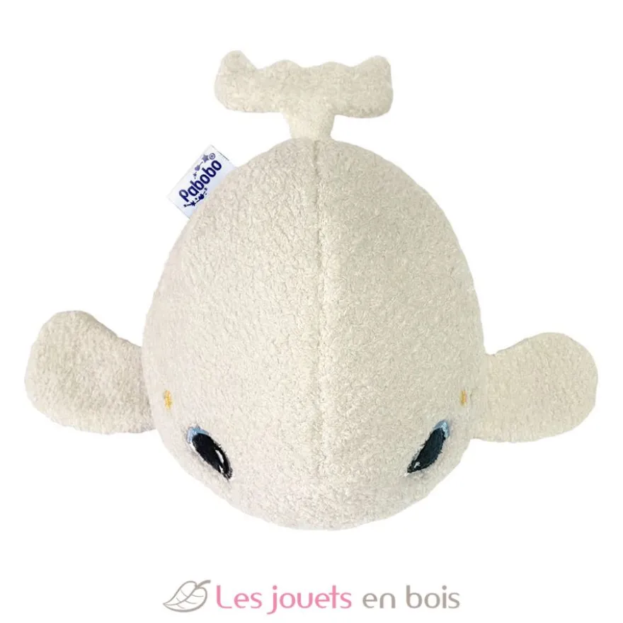 Peluche veilleuse Béluga - Pabobo