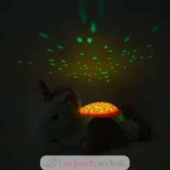 Peluche veilleuse projecteur d'étoiles Licorne - Cloud b