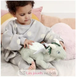 Peluche veilleuse projecteur d'étoiles Dragon - Cloud b