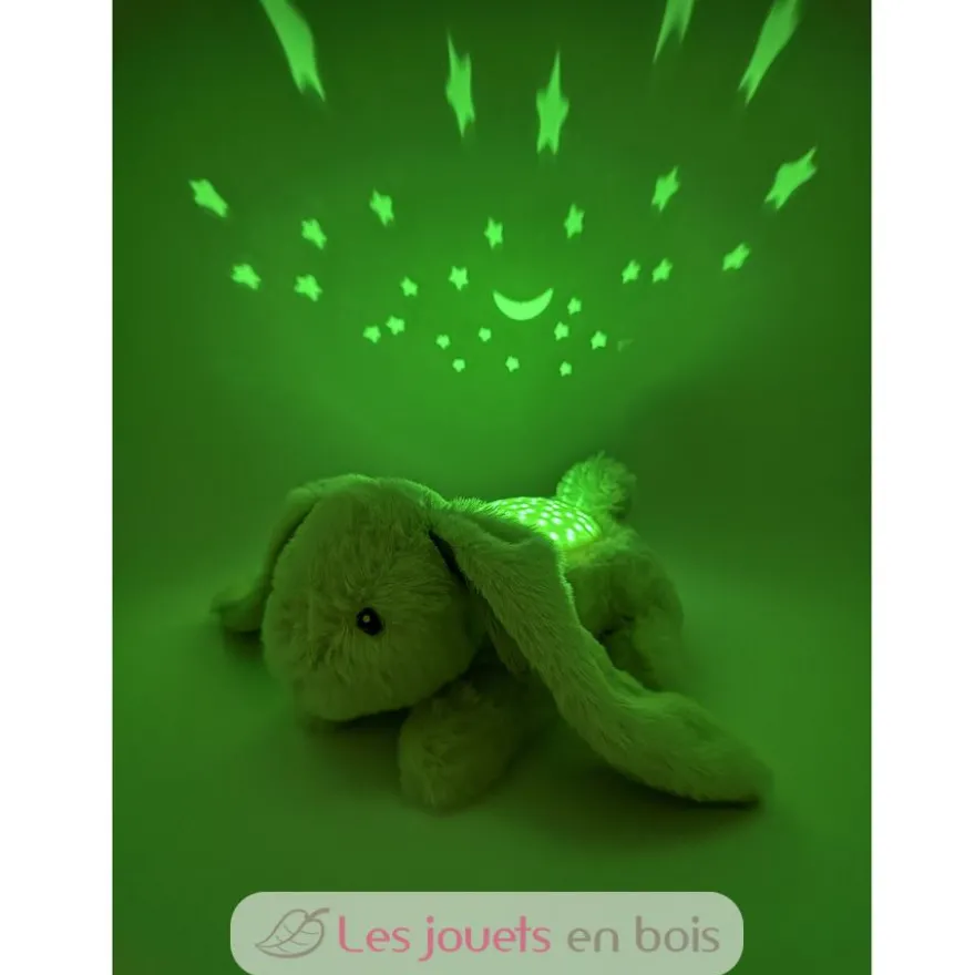 Peluche veilleuse projecteur d'étoiles Lapin - Dream Buddies - Cloud b