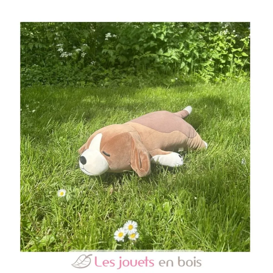 Peluche Vick le chien Beagle 54 cm - Nemu Nemu