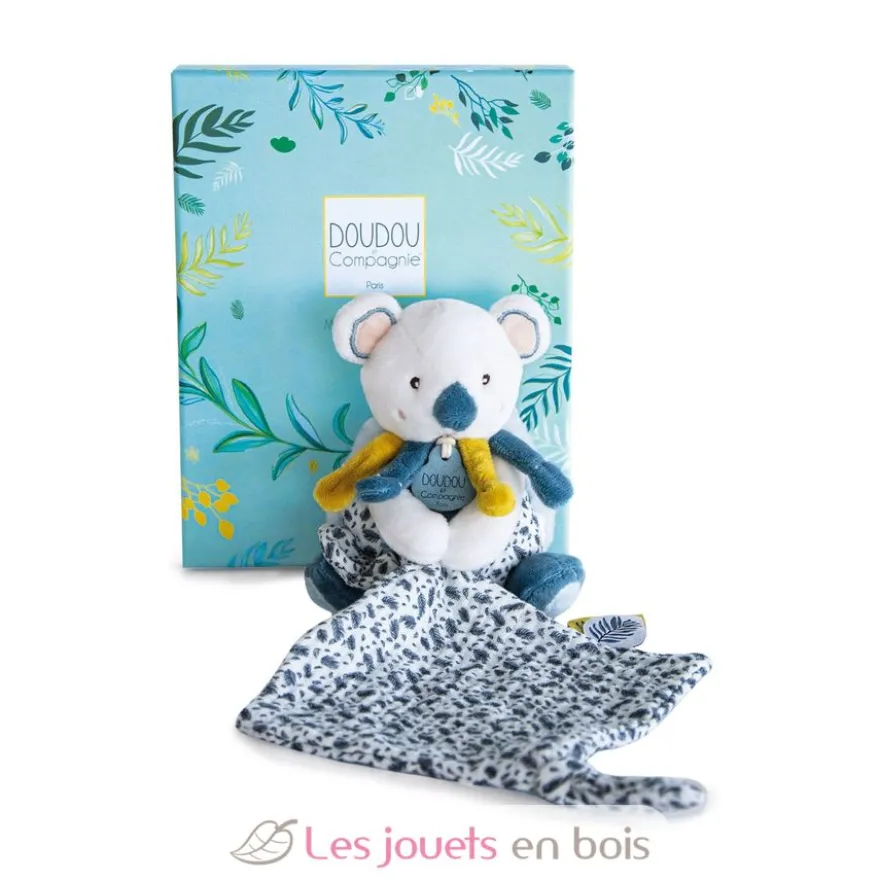 Peluche Yoca le koala avec doudou - Doudou et Compagnie
