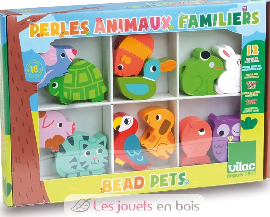 Perles Animaux familiers - Vilac