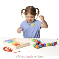 Perles de laçage - Melissa & Doug