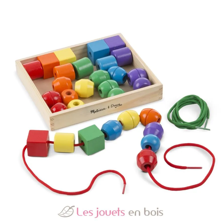 Perles de laçage - Melissa & Doug