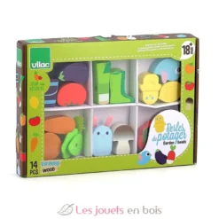 Perles en bois du potager - Vilac