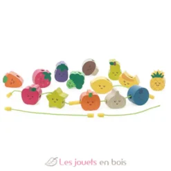 Perles en bois Tutti frutti par Andy Westface - Vilac