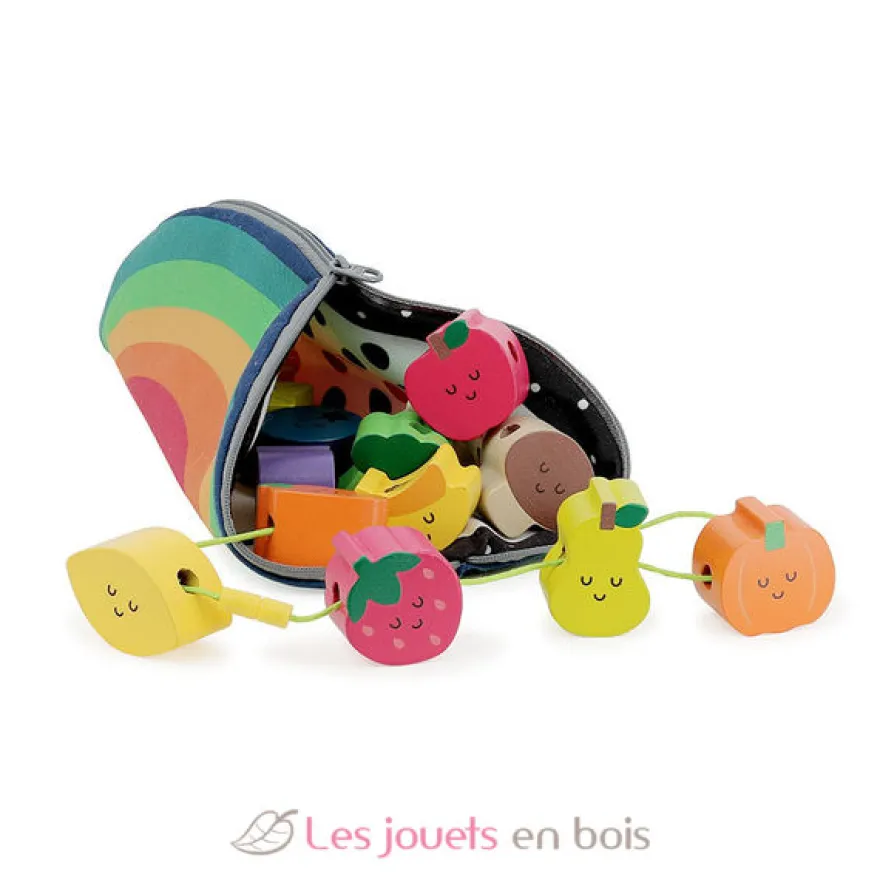 Perles en bois Tutti frutti par Andy Westface - Vilac