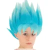 Perruque bleue Goku Saiyan Super - Chaks