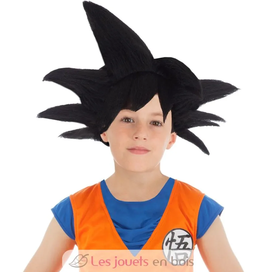 Perruque noire Goku Saiyan - Chaks