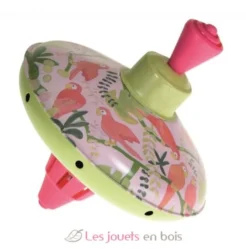 Petite Toupie Perroquet en métal - Egmont Toys