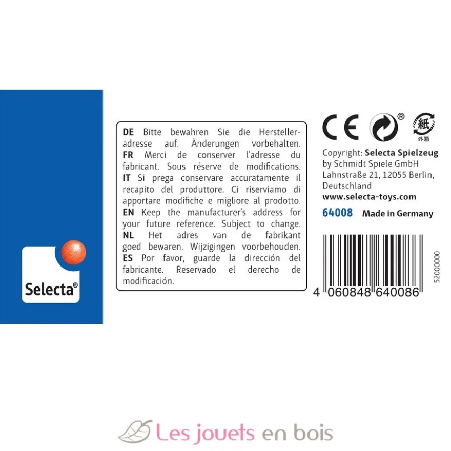 Petite voiture rapide bleue - Selecta