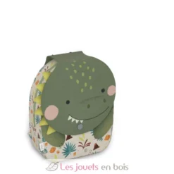 Petit sac à dos Cracky le dinosaure vert - Sassi