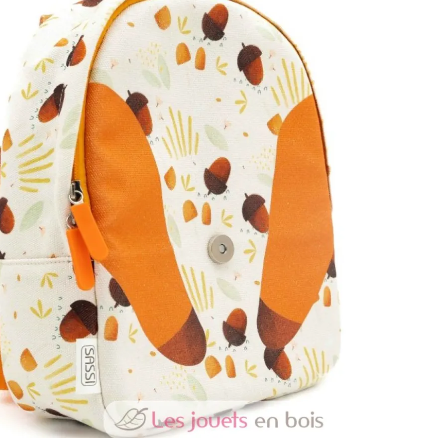 Petit sac à dos Crunchy le renard roux - Sassi