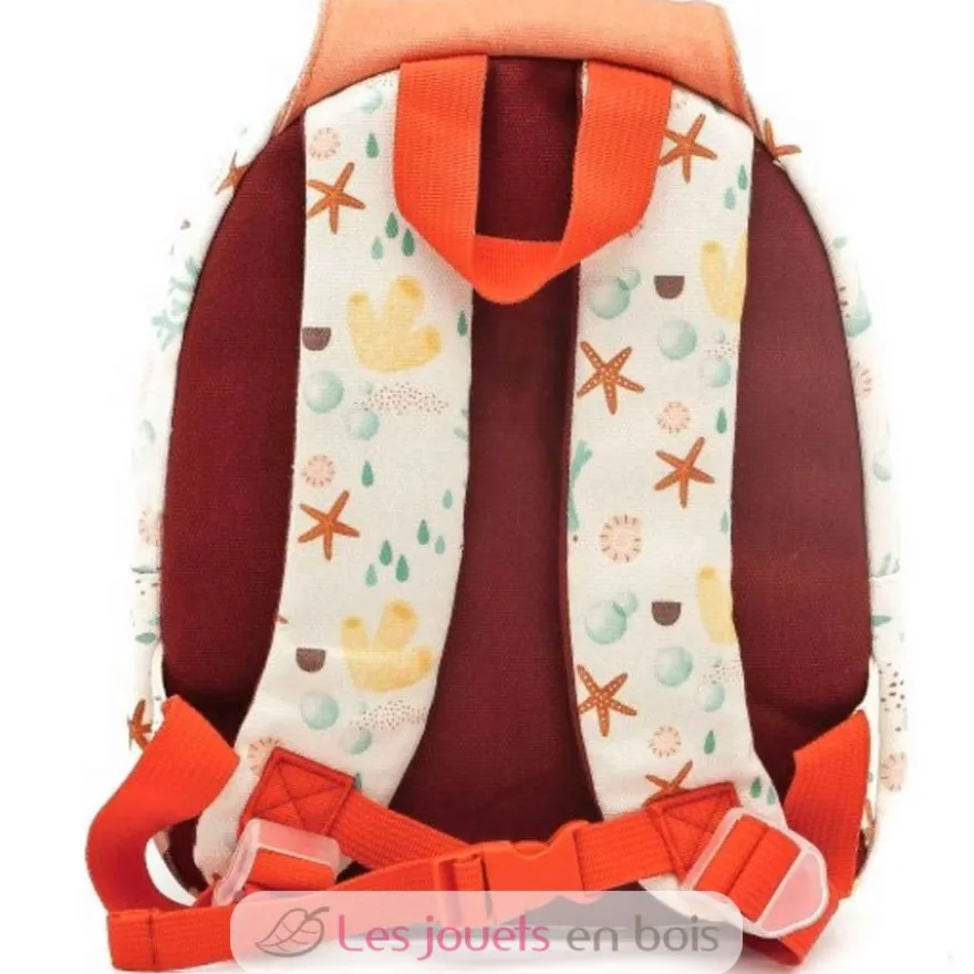Petit sac à dos Slurpy la pieuvre rouge - Sassi