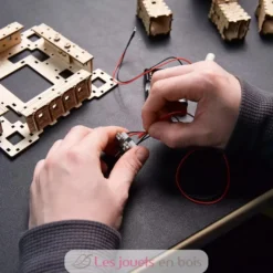Phare d'Alexandrie - Puzzle 3D mécanique en bois - Ugears