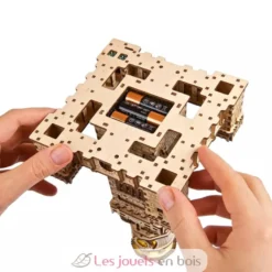 Phare d'Alexandrie - Puzzle 3D mécanique en bois - Ugears