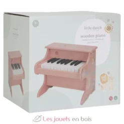 Piano en bois vert Safari Friends - Dès 3 ans - Little Dutch